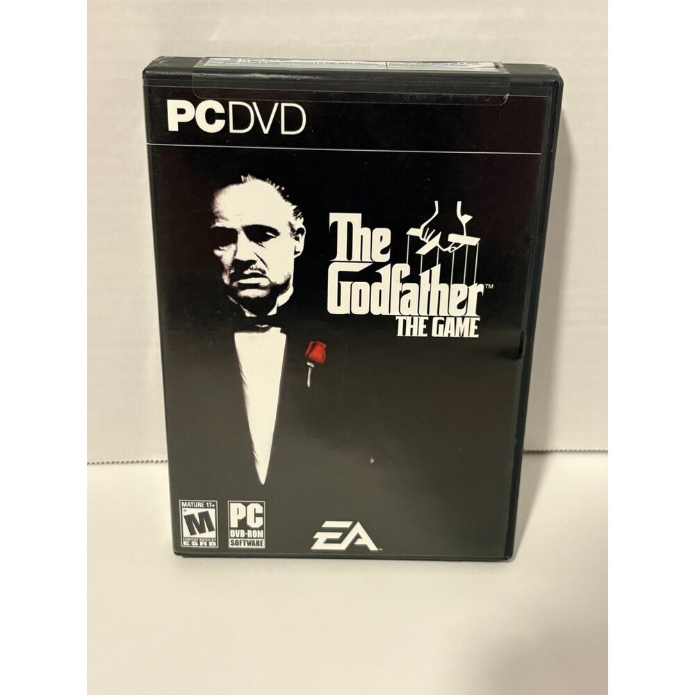 The Godfather The Game PC DVD-ROM 2006 EA w/ Map Insert Original Case